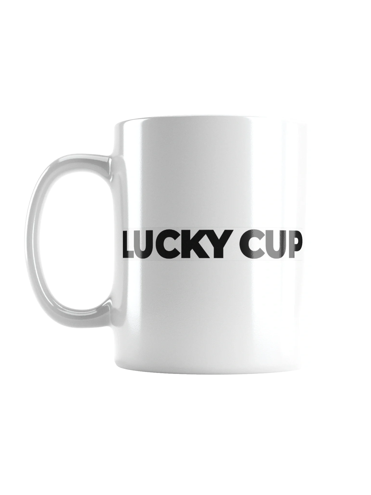 Lucky Cup mug, white